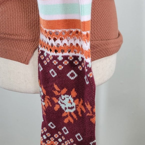 FREE PEOPLE / WTF mikah cuff thermal top Sz S NEW - Picture 5 of 11